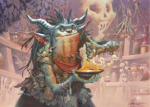MTG 巨大　ポスター Colossal Dreadmaw, 50 x 70 cm poster print — Jesper Ejsing
