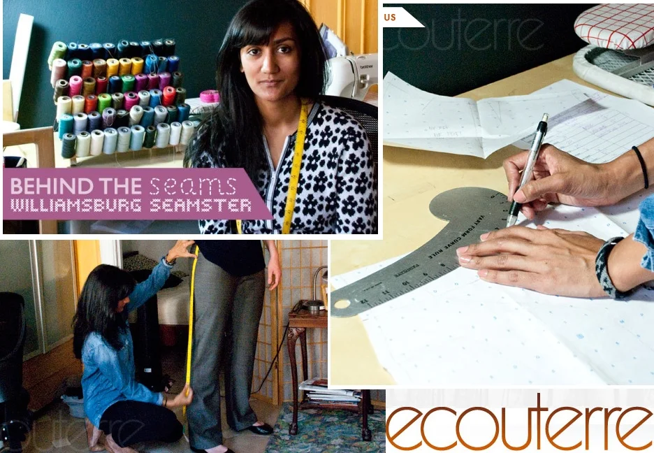 The Williamsburg Seamster in Ecouterre! March 28, 2012