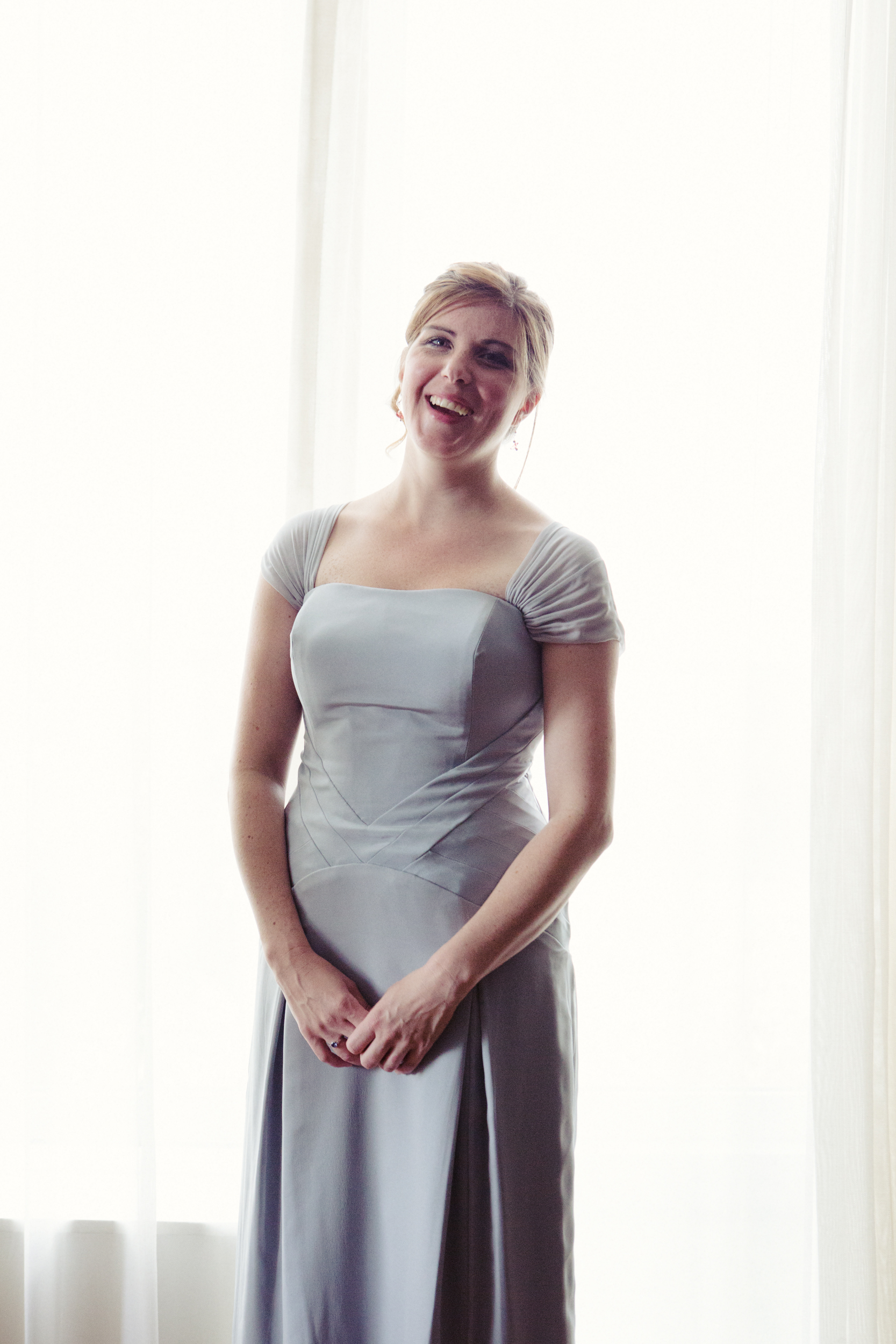 Custom Silk crepe and chiffon dress. Photography by Tara Rice and Ryan Kobane , provided by client. 