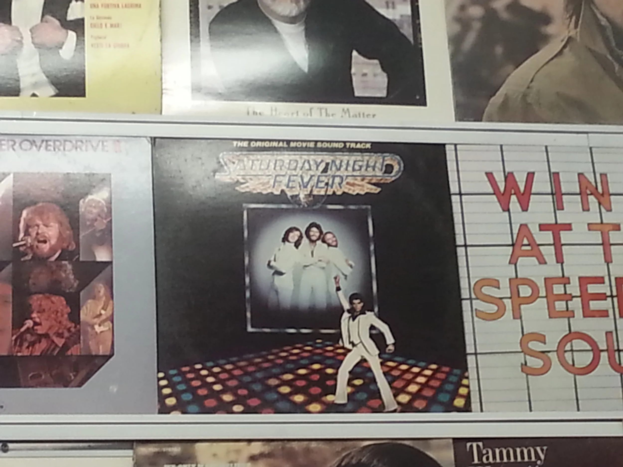 Of course we have the Saturday Night Fever soundtrack! Think you can find it among our thousands of records?