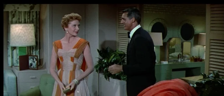 Deborah Kerr--in the best dress ever--and Cary Grant in An Affair to Remember .