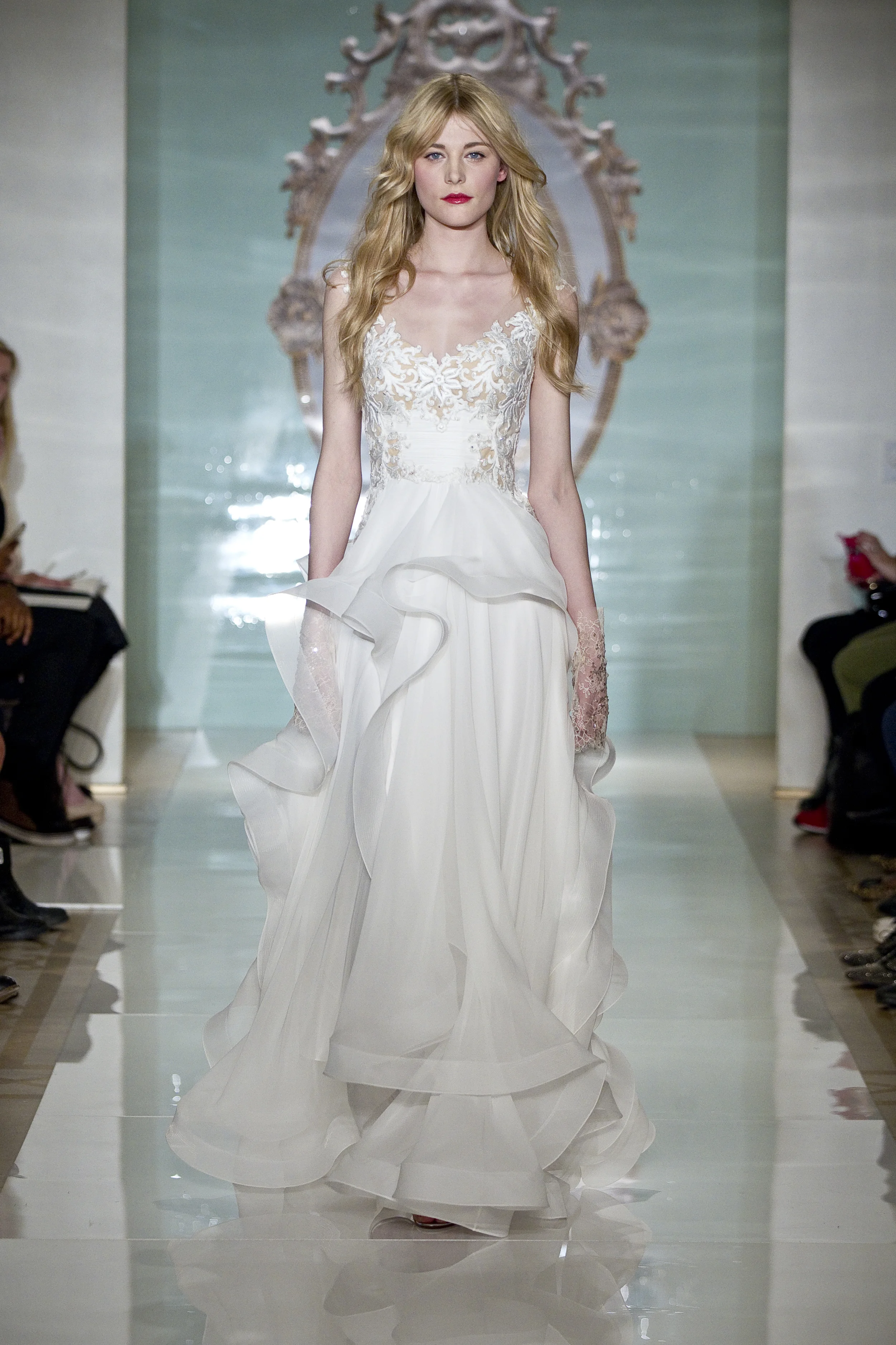  Reem Acra Bridal Spring 2015 Fashion Show 