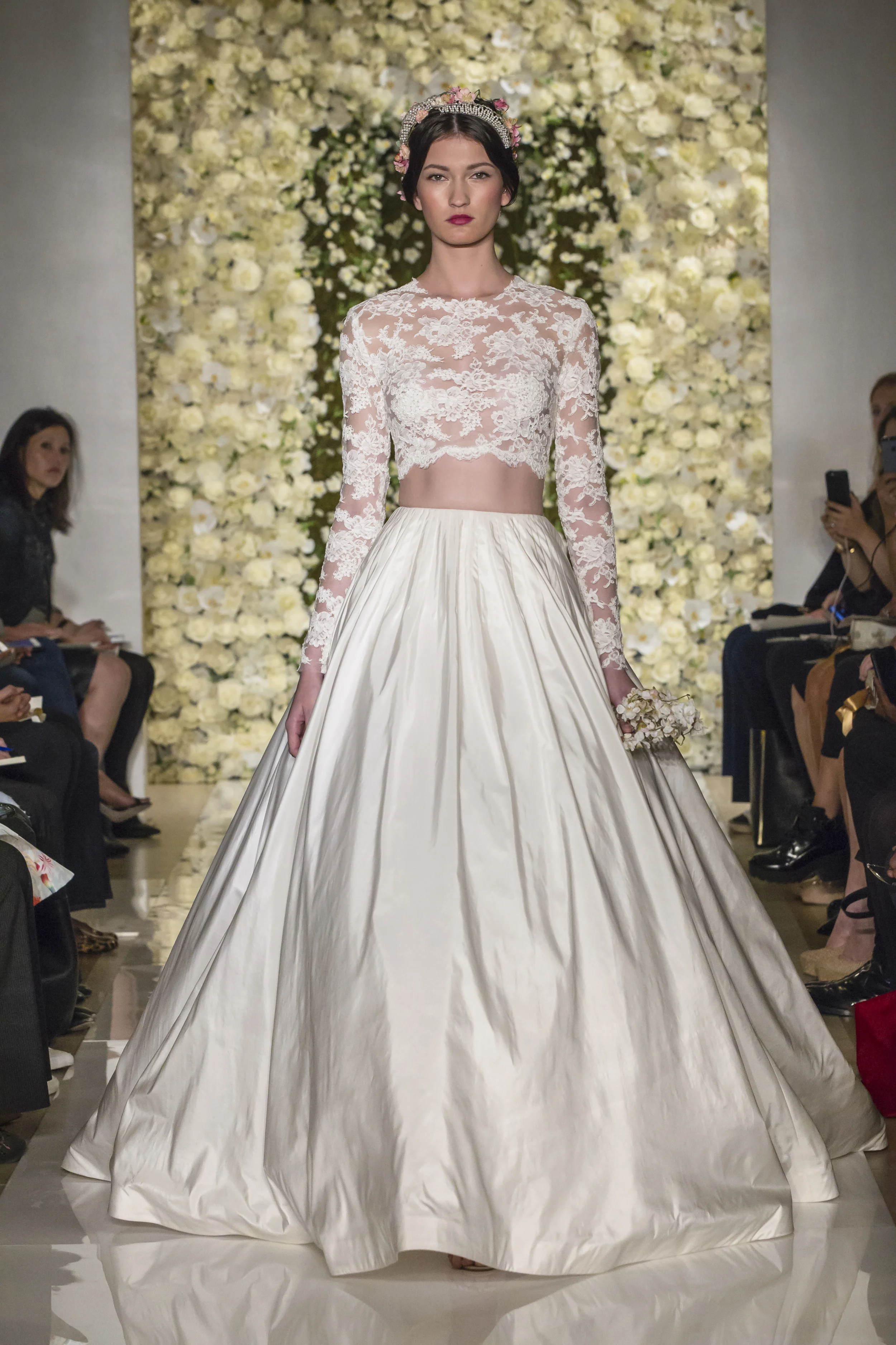 Reem Acra Bridal Fall 2015 Fashion Show