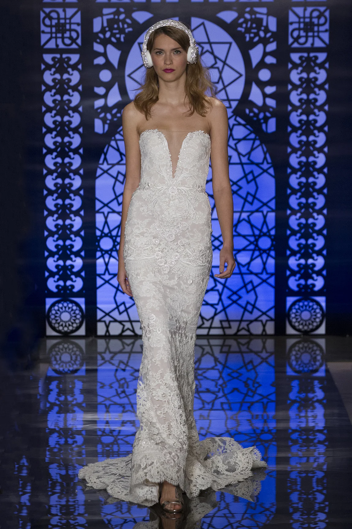 Reem Acra Bridal Fall 2016. Photo: Gerardo Somoza