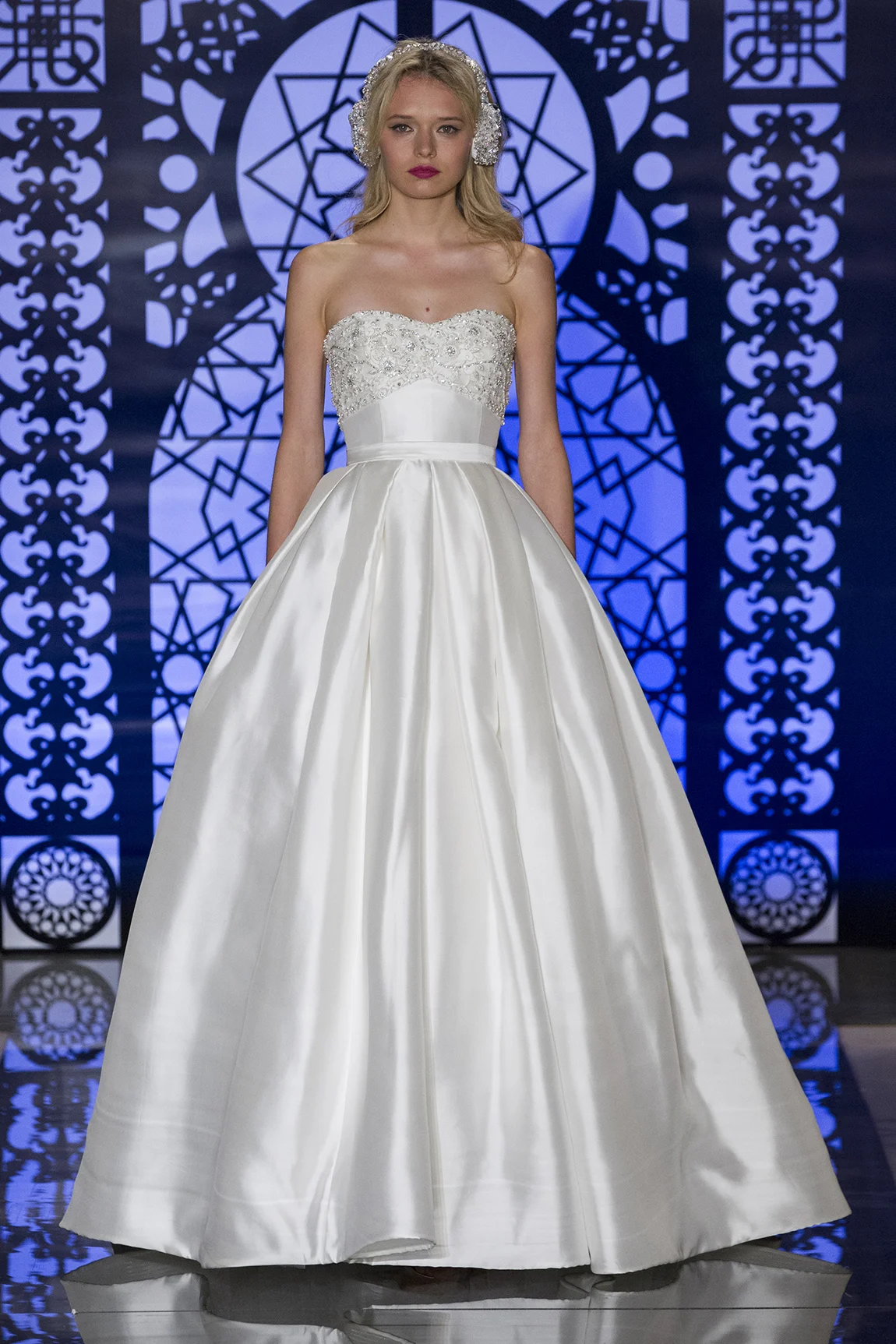 Reem Acra Bridal Fall 2016. Photo: Gerardo Somoza