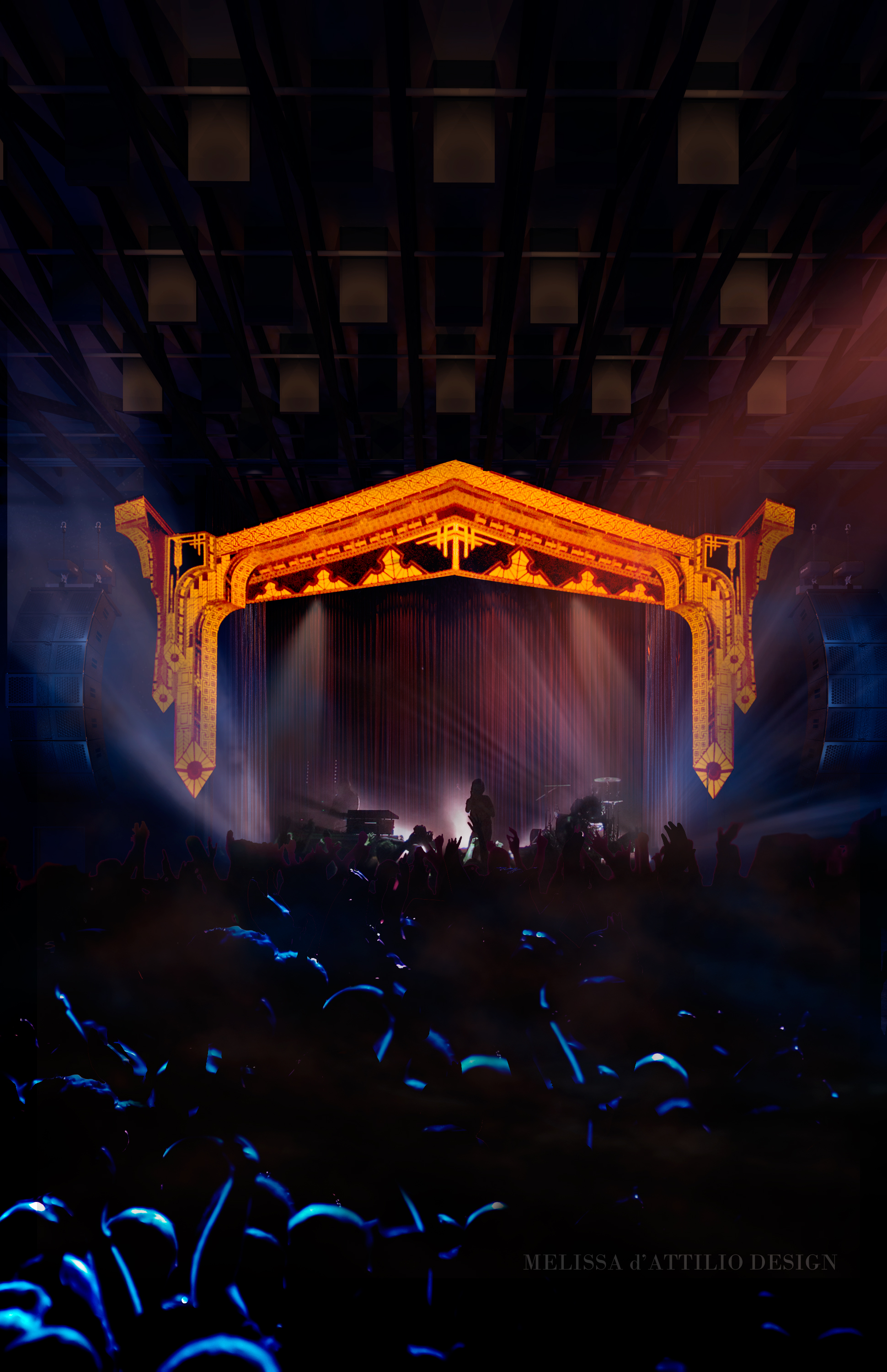 Redesign of Emo’s, the legendary live music venue in Austin, TX.