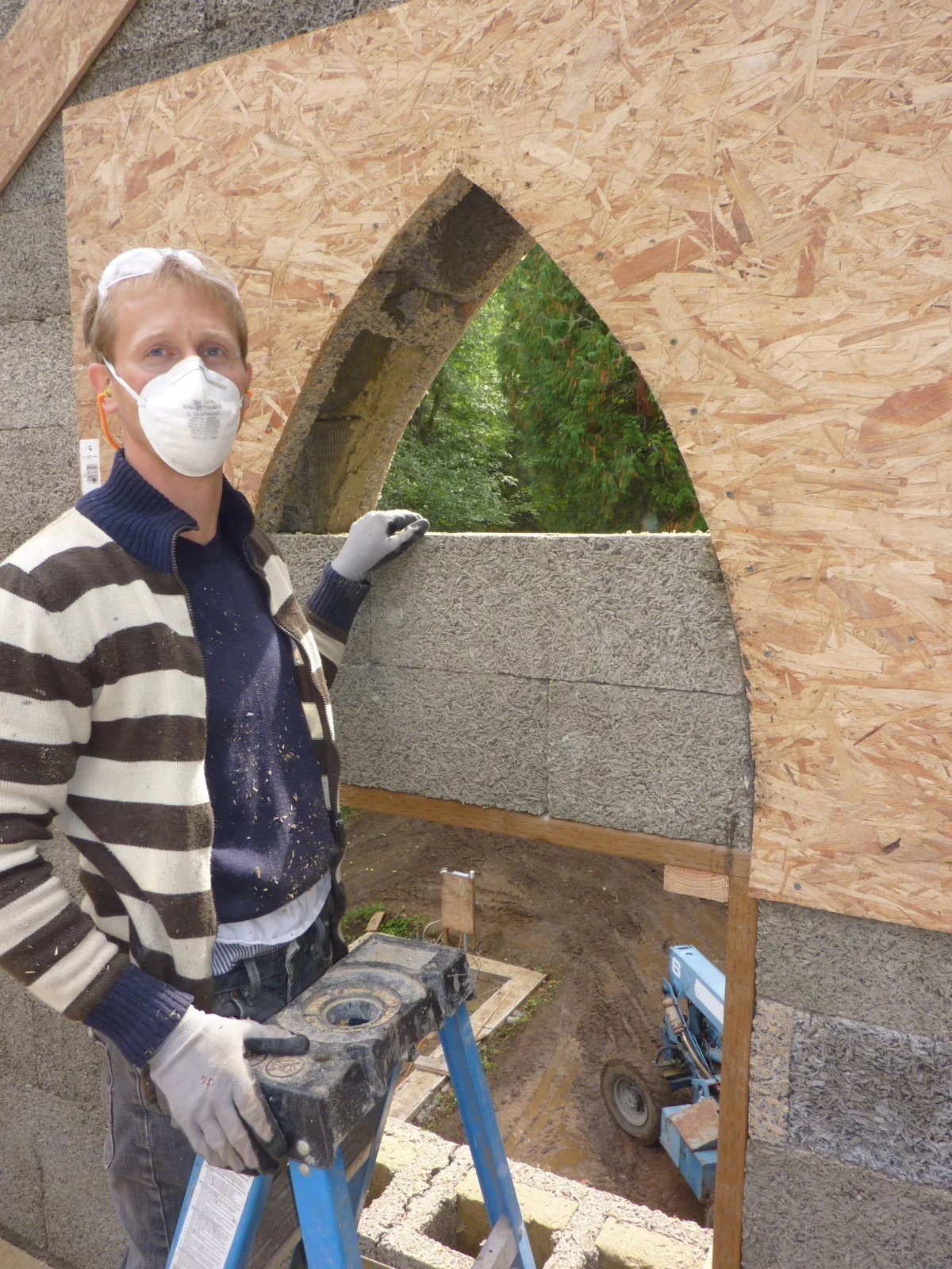 Church Window Cut Out