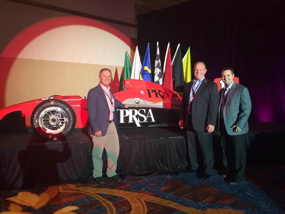 Mike Boehmer, APR, Chris Kemper, APR, and Jonathan Kissell, APR -- all Cincinnati PRSA members at the International Conference.