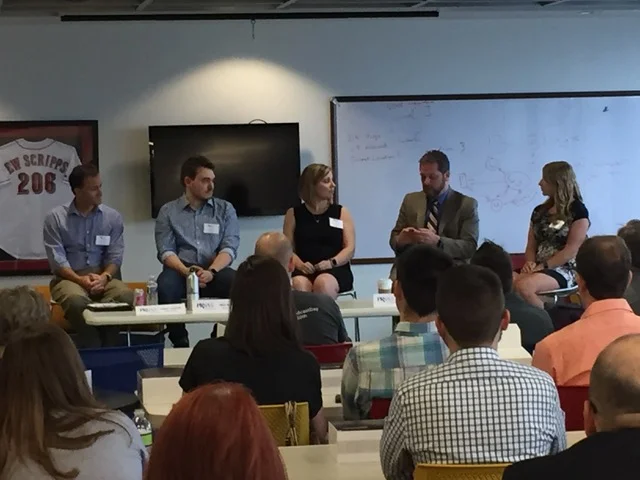 Earlier this summer, Scripps hosted a panel on podcasting.