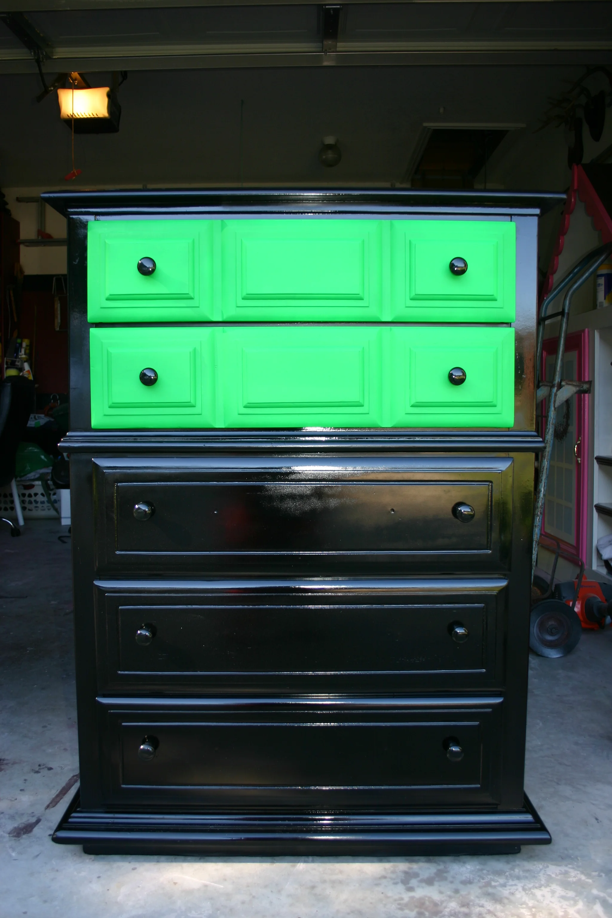 Neon green...yup!