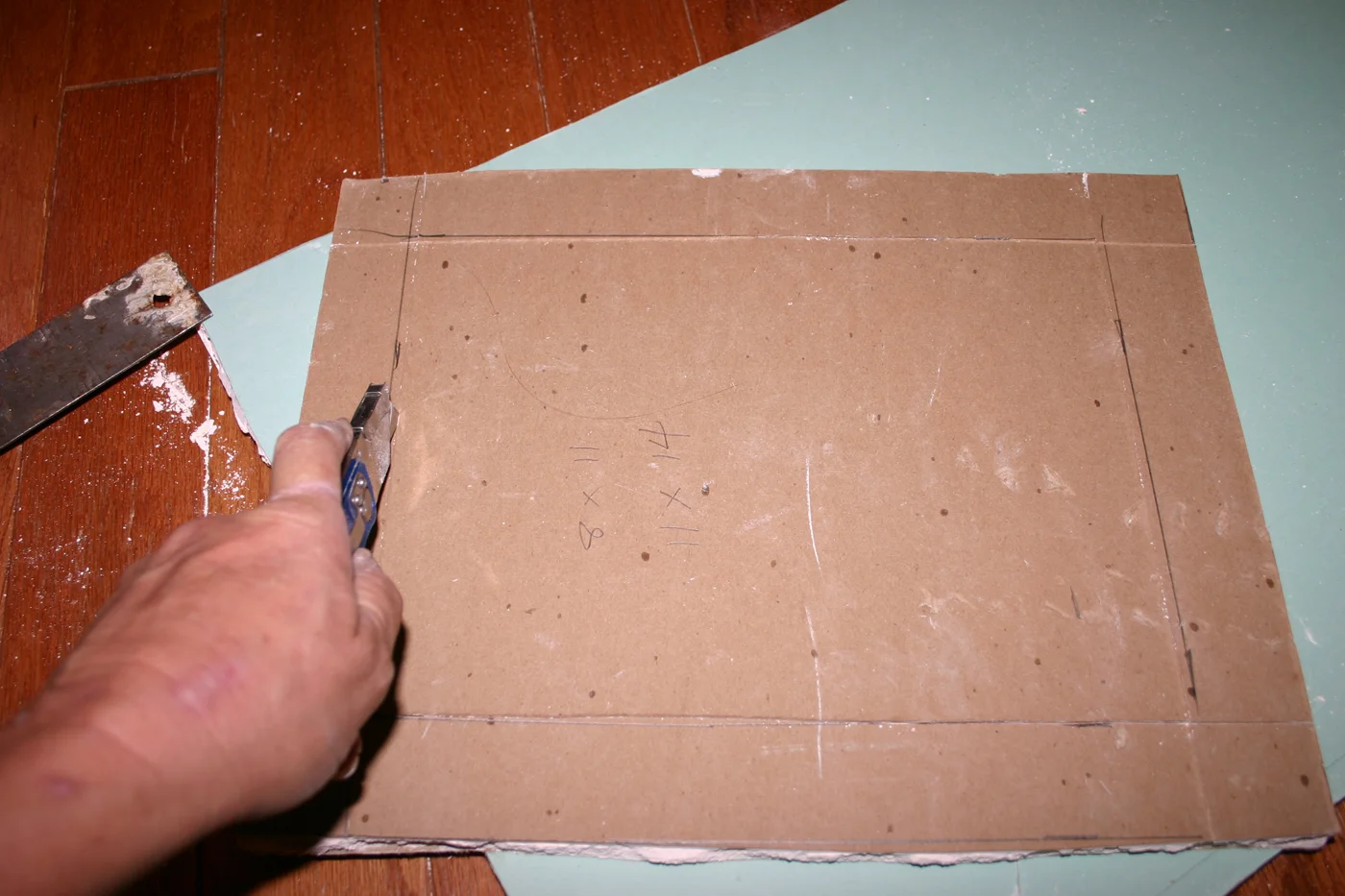 Sheetrock repair... — Beckwith's Treasures