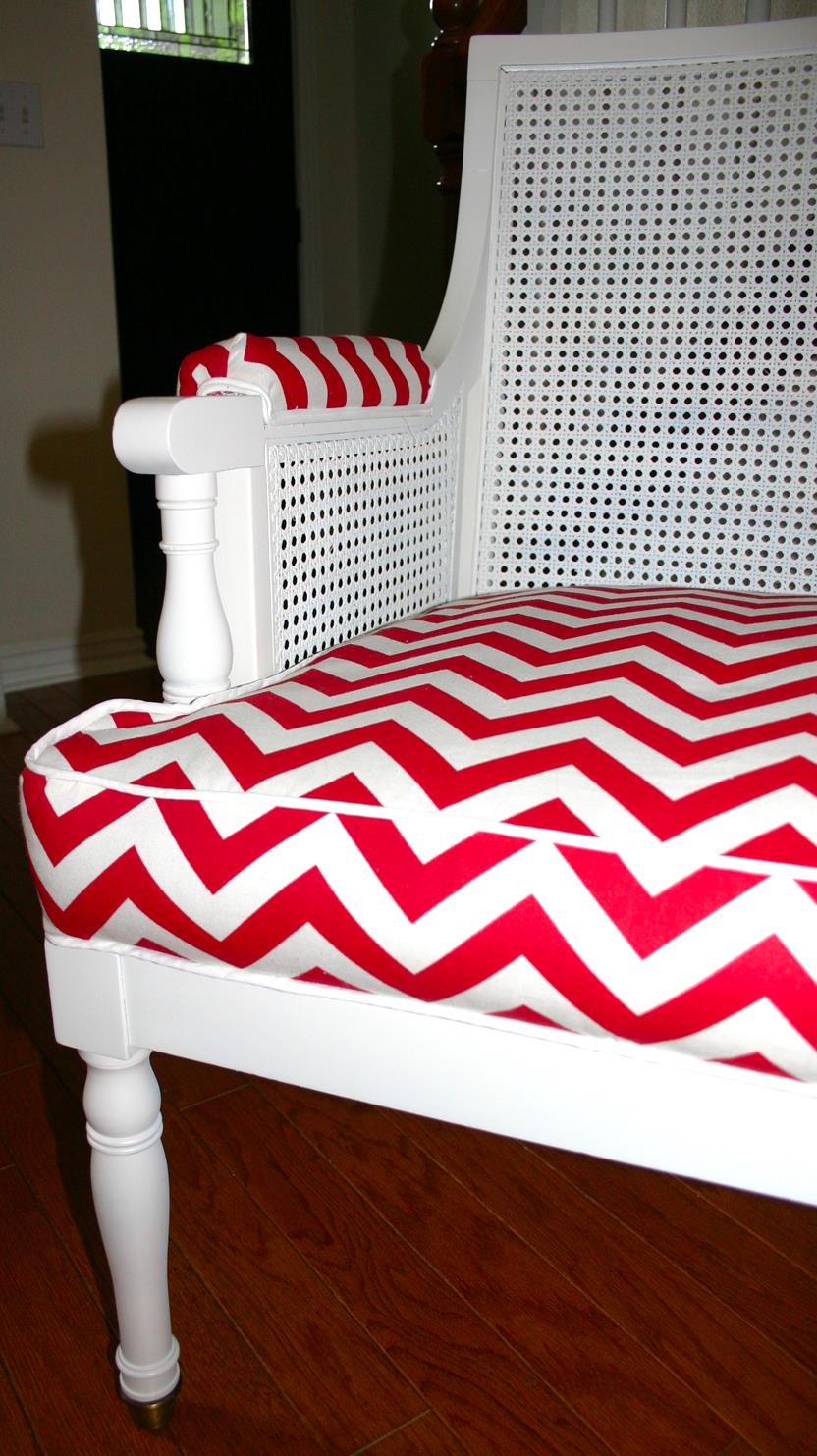 Chevron Chair Before And After Beckwith S Treasures