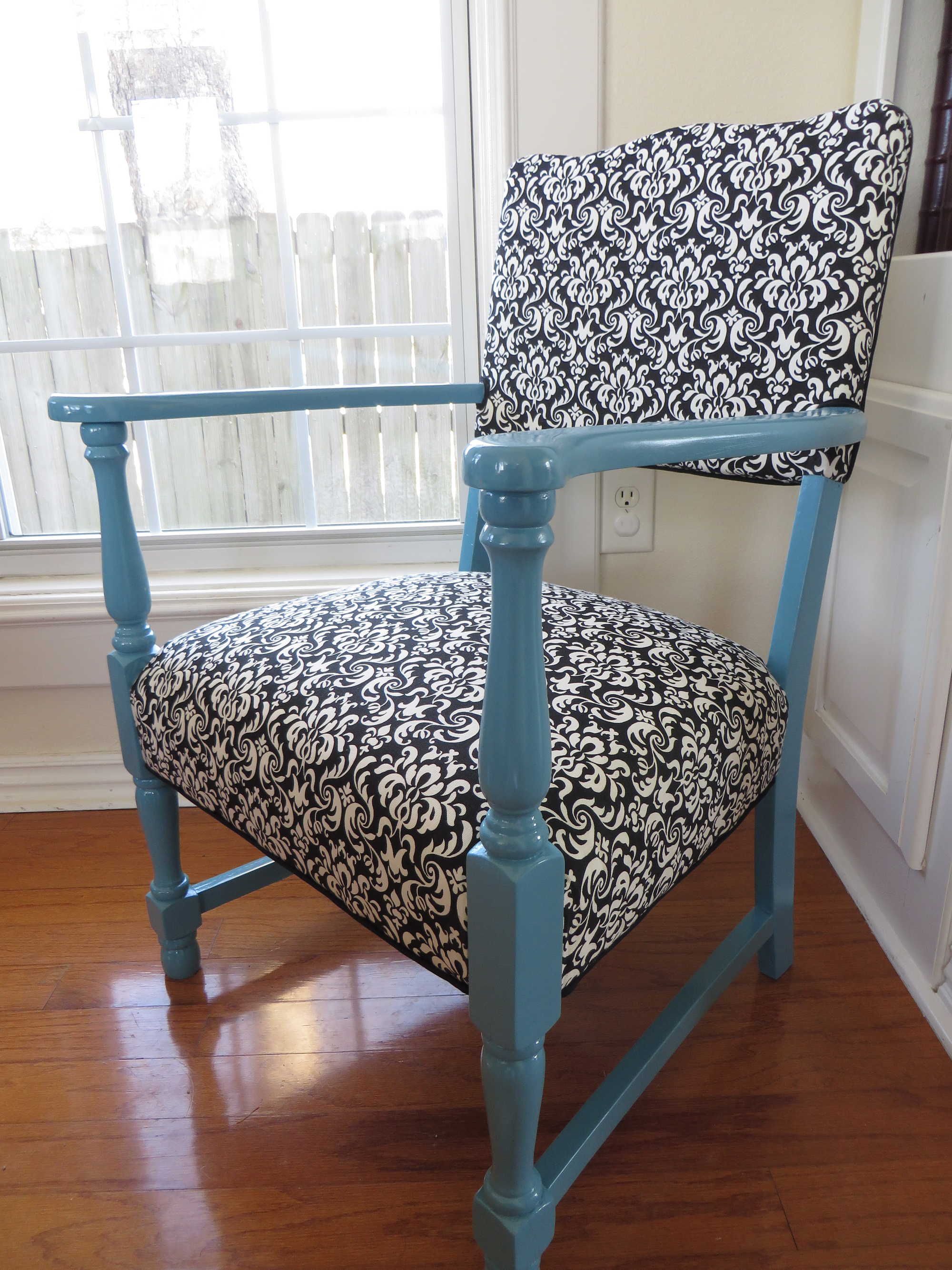 Nasty little chair makeover...before and after....PART II — Beckwith's ...