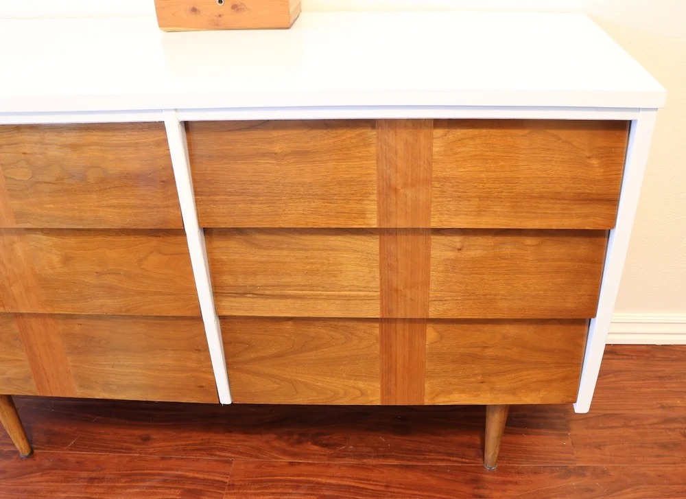 MCM dresser makeover AGAIN! — Beckwith's Treasures