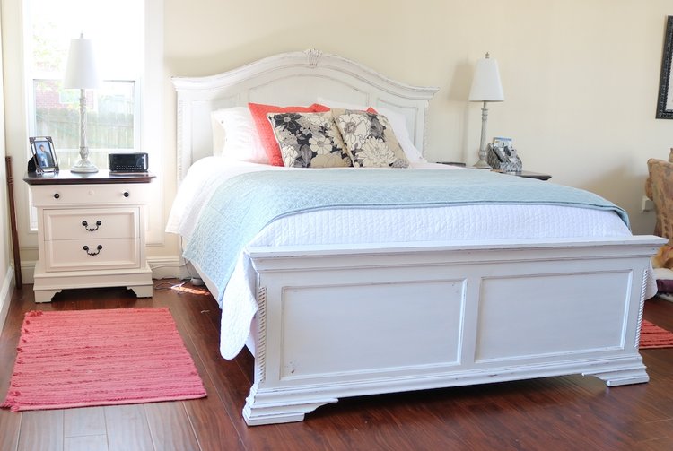 Painting Wooden Bedroom Furniture White  Wooden bedroom furniture, Oak  bedroom furniture, Bedroom furniture makeover