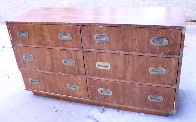 And Another Campaign Dresser Makeover Beckwith S Treasures