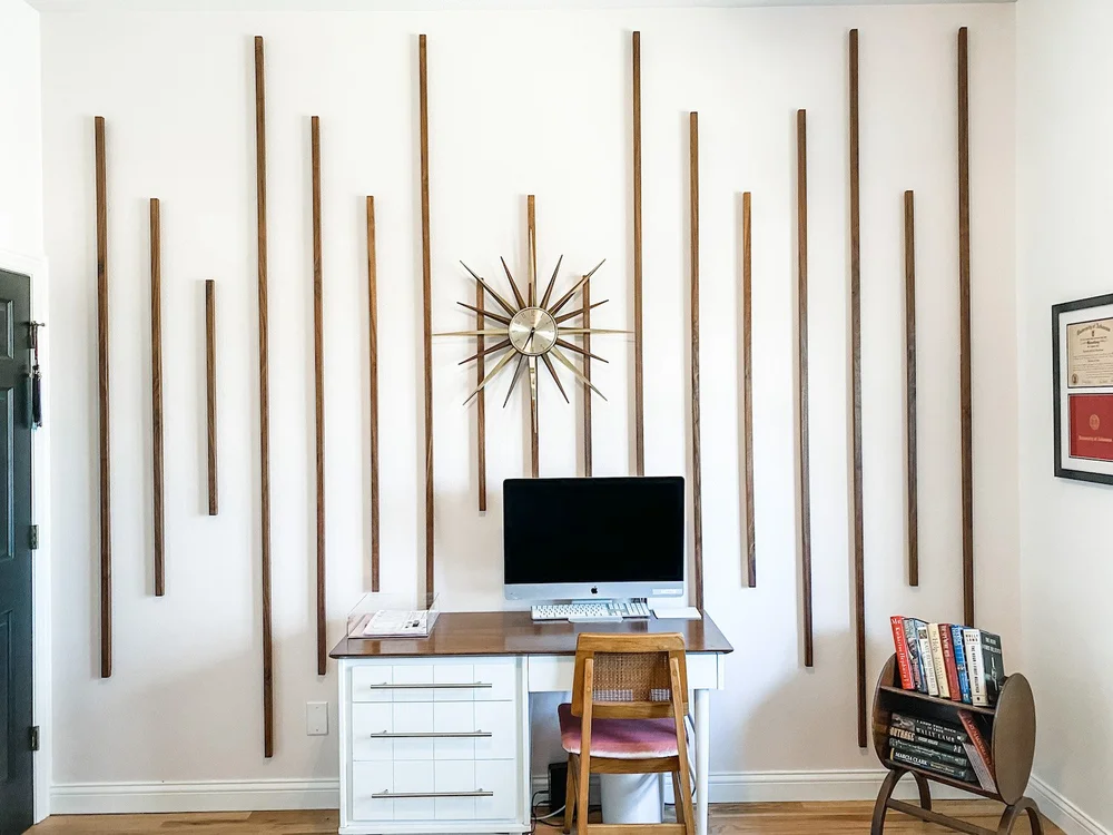 Accent wall tutorial... — Beckwith's Treasures