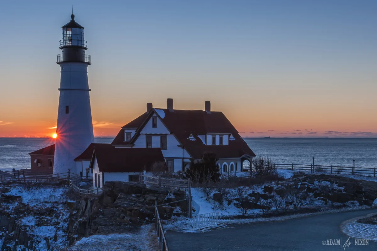 Portland Head Light at Sunrise