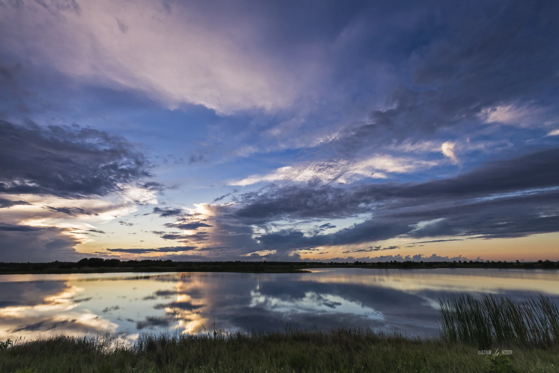 Viera Wetlands at Sunset