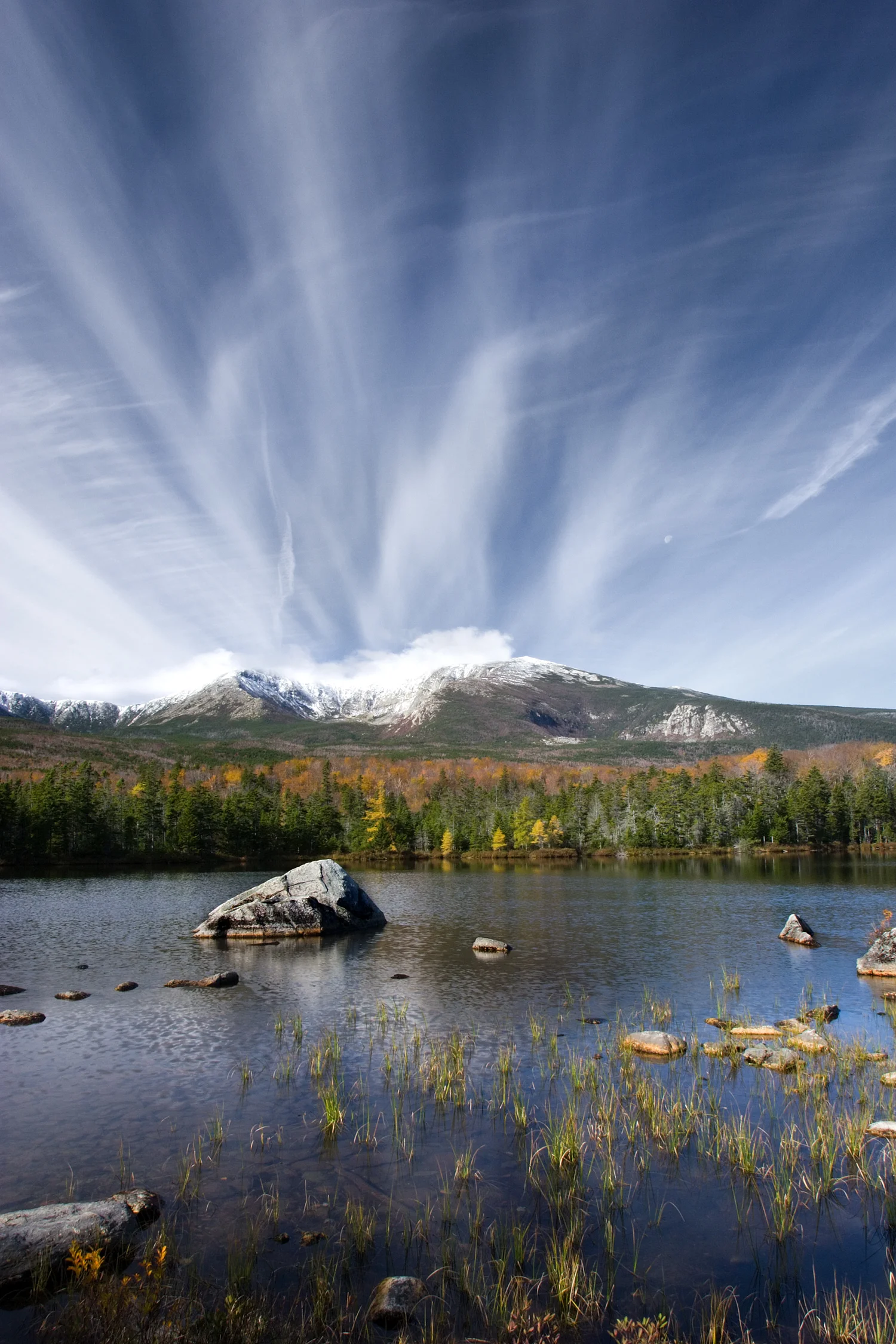 Sandy Stream Pond in Baxter State Park, Maine