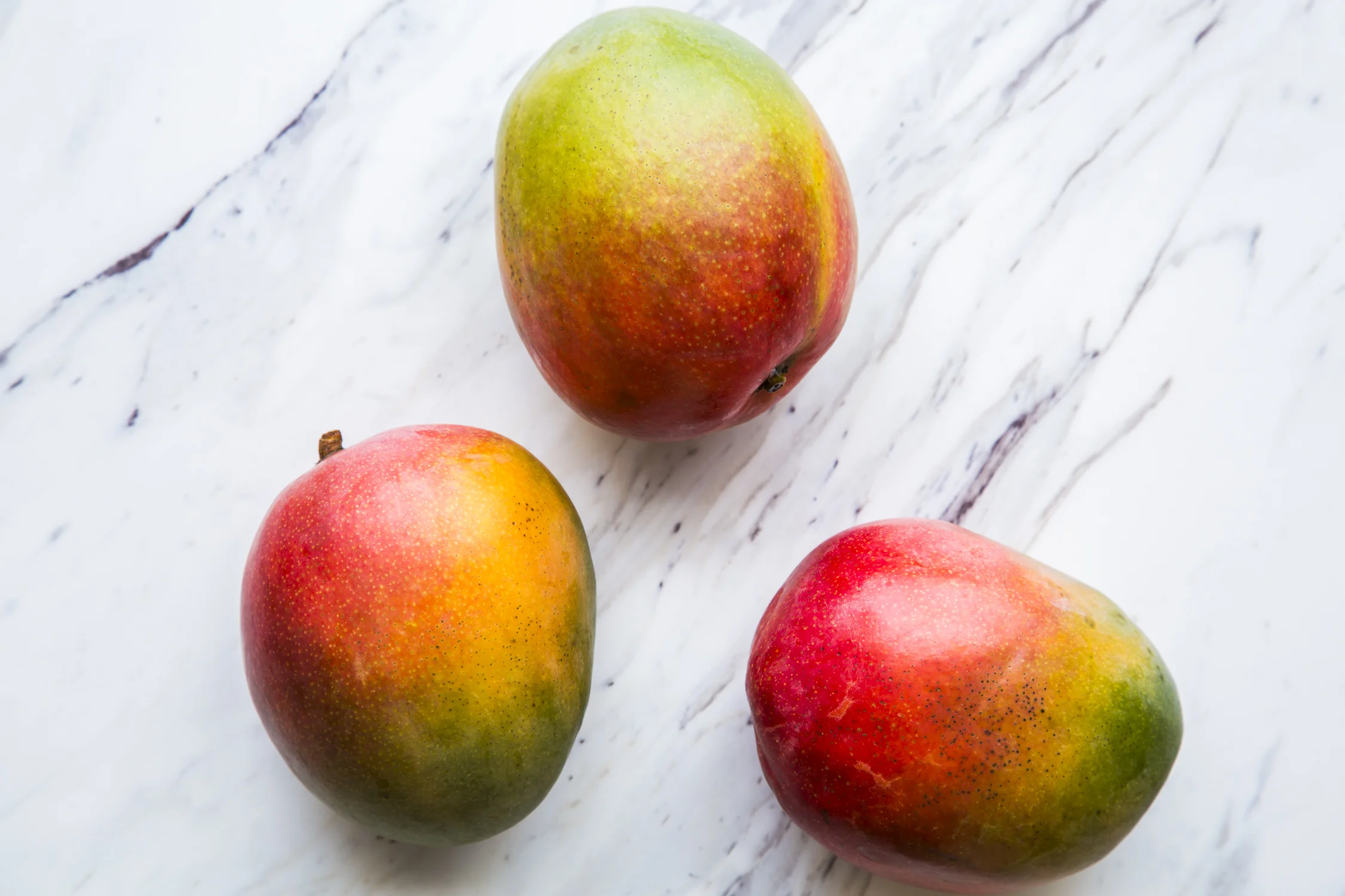 Fresh ripe mangos