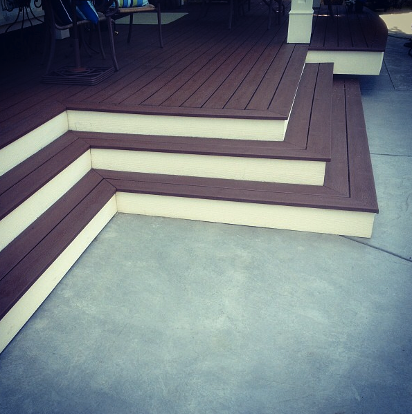 Trex composite deck boards
