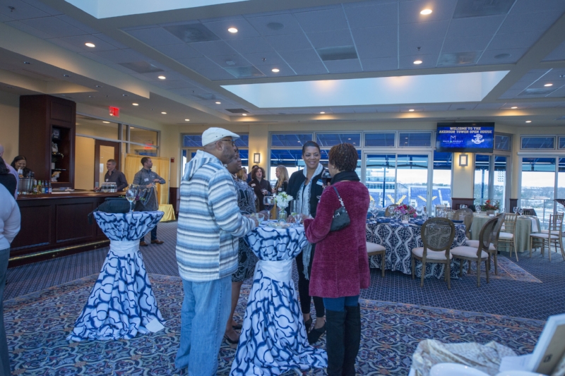 Nan of Main and Market chatting with Guests