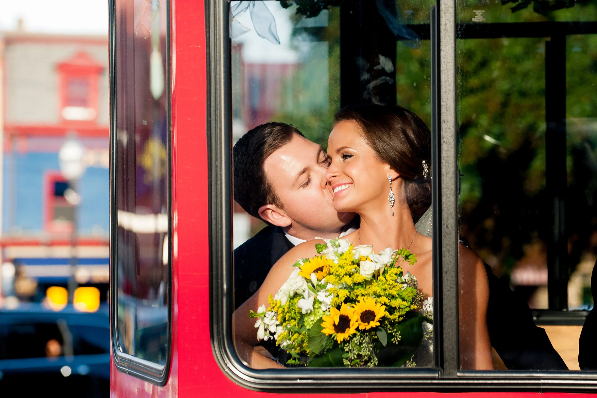 M is for Marriage, Monograms, and Michele and John's Modern Wedding!