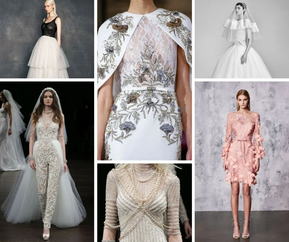 Bridal Trends for The 2018 Wedding Season