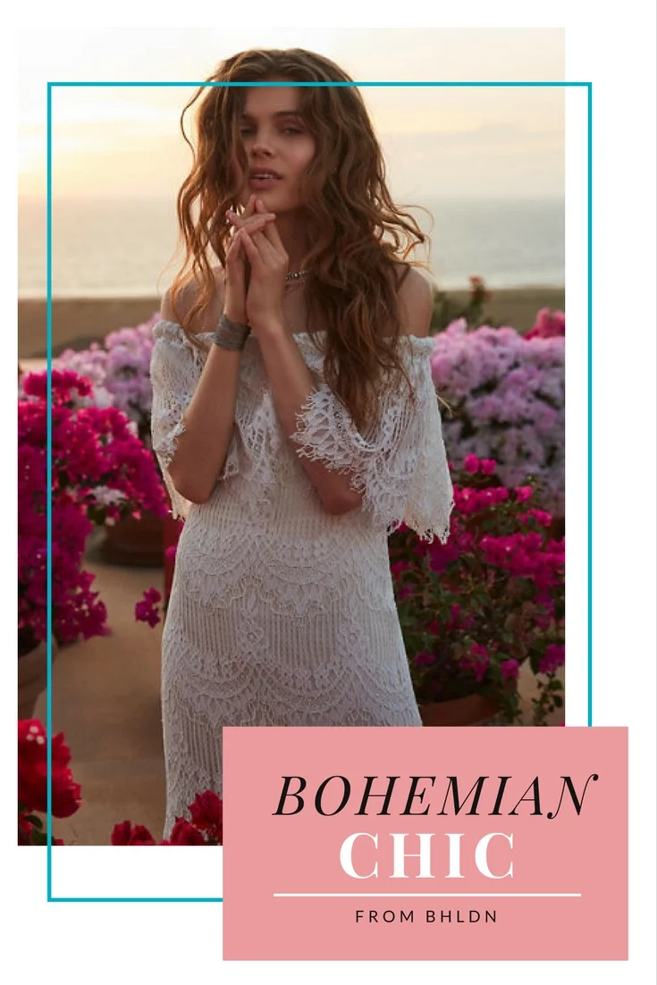 New Bohemian Bridal Line from BHLDN