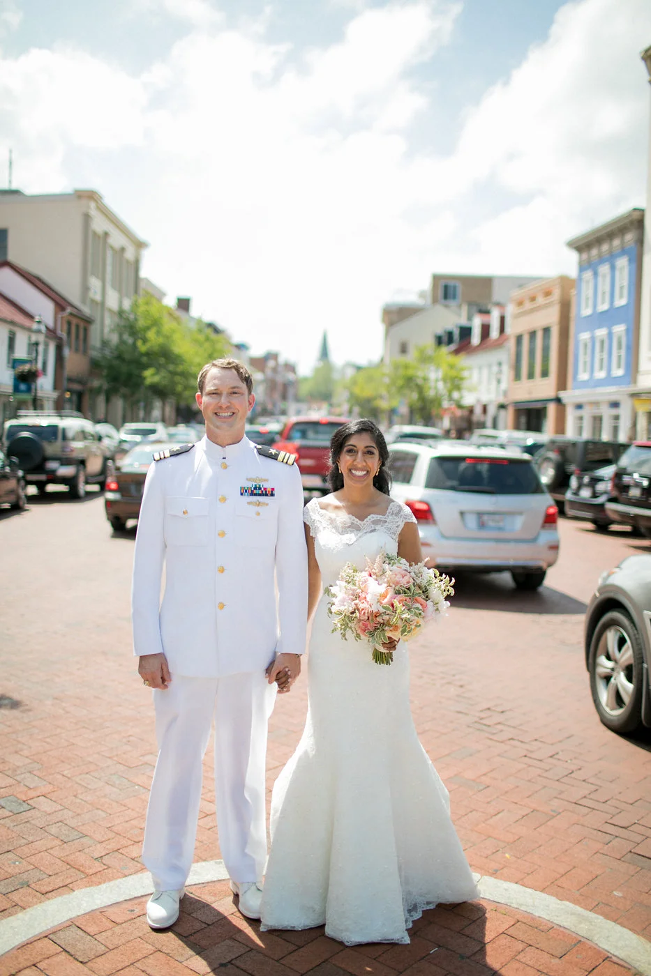 Nautical Annapolis Wedding with Indian Tradition