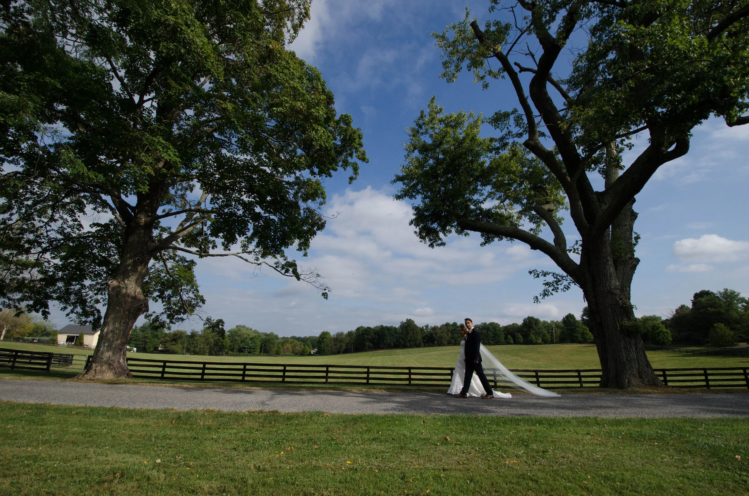 September Inverness Farm Wedding