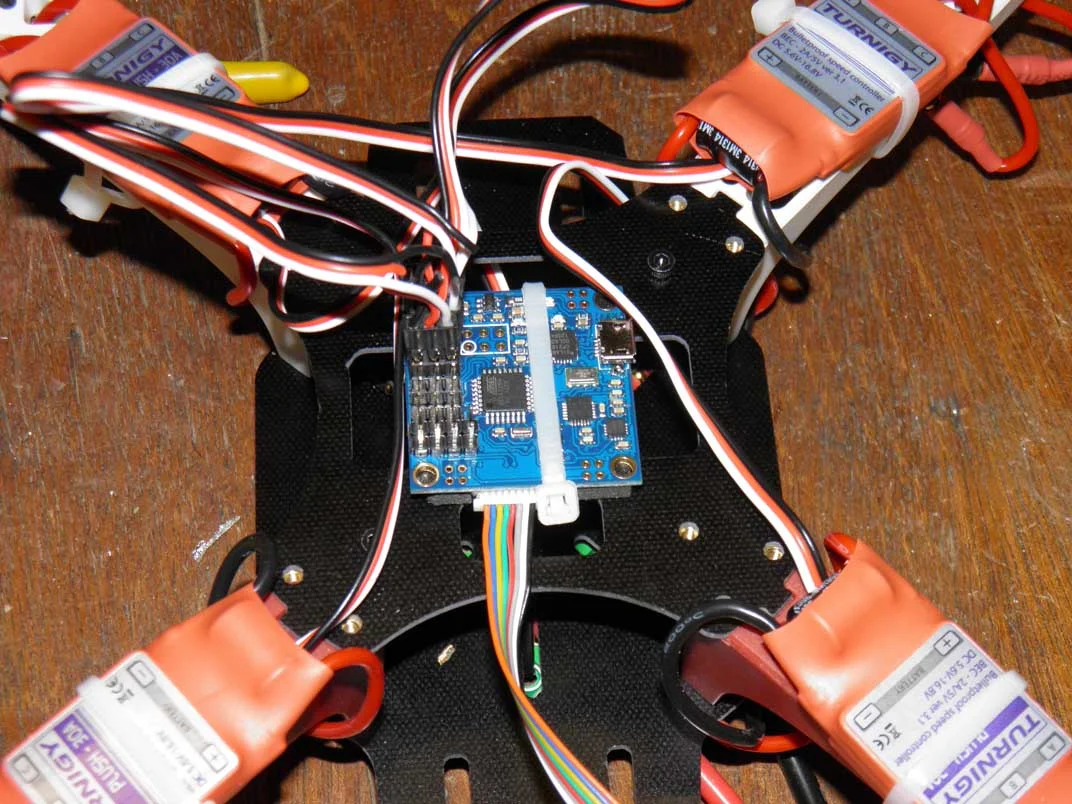 MultiWii Mounted