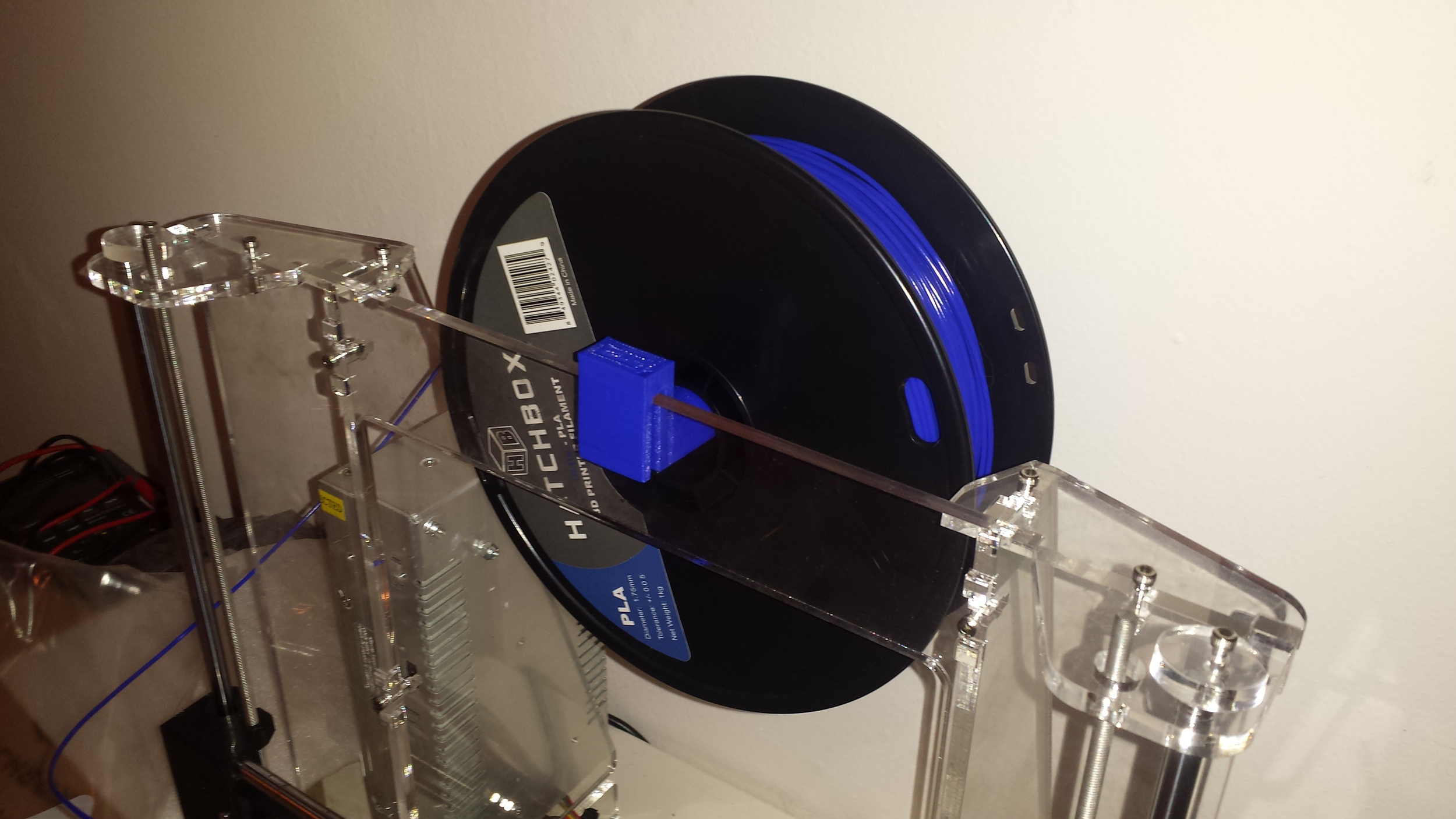 Filament Spool Holder - Mounted