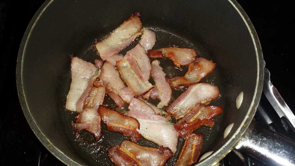 Bacon for a Topping, Grease for Sauce