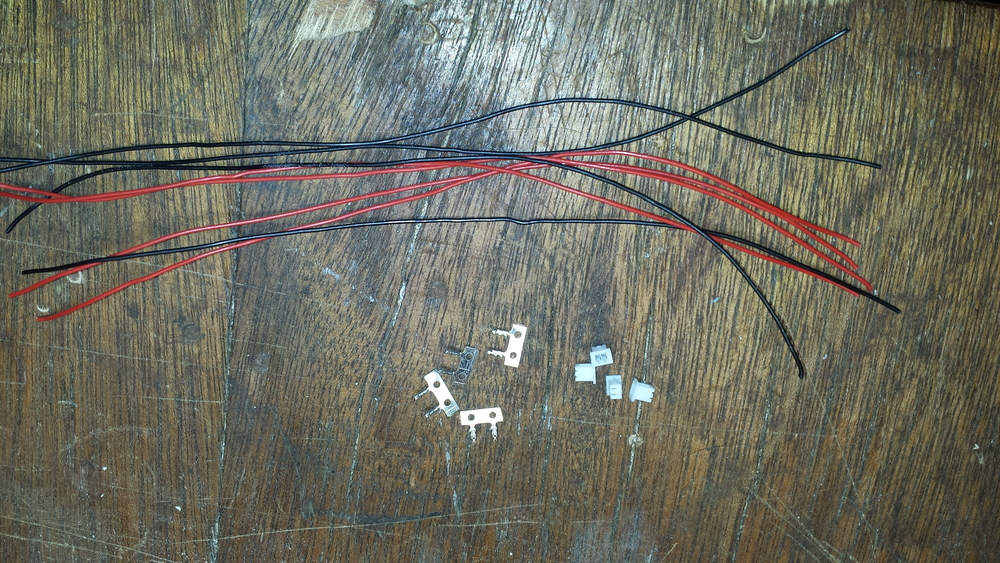 Motor Lead Wires - 7" Long