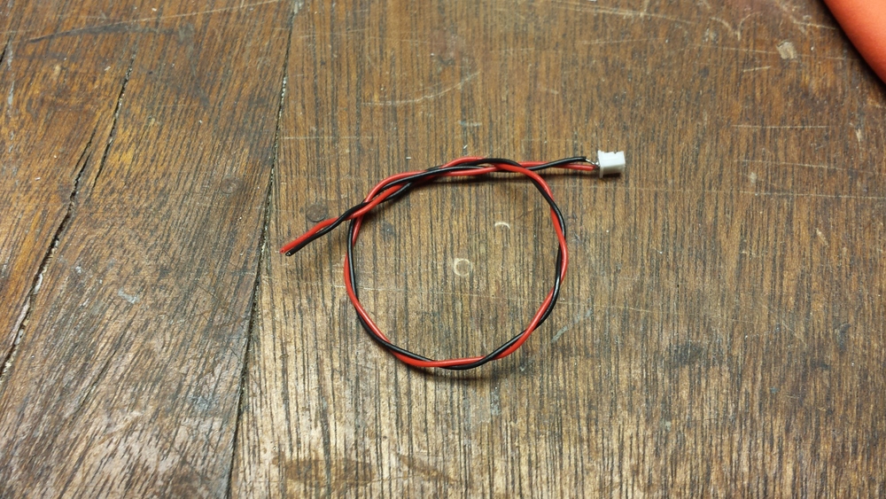 One Finished Motor Wire Lead