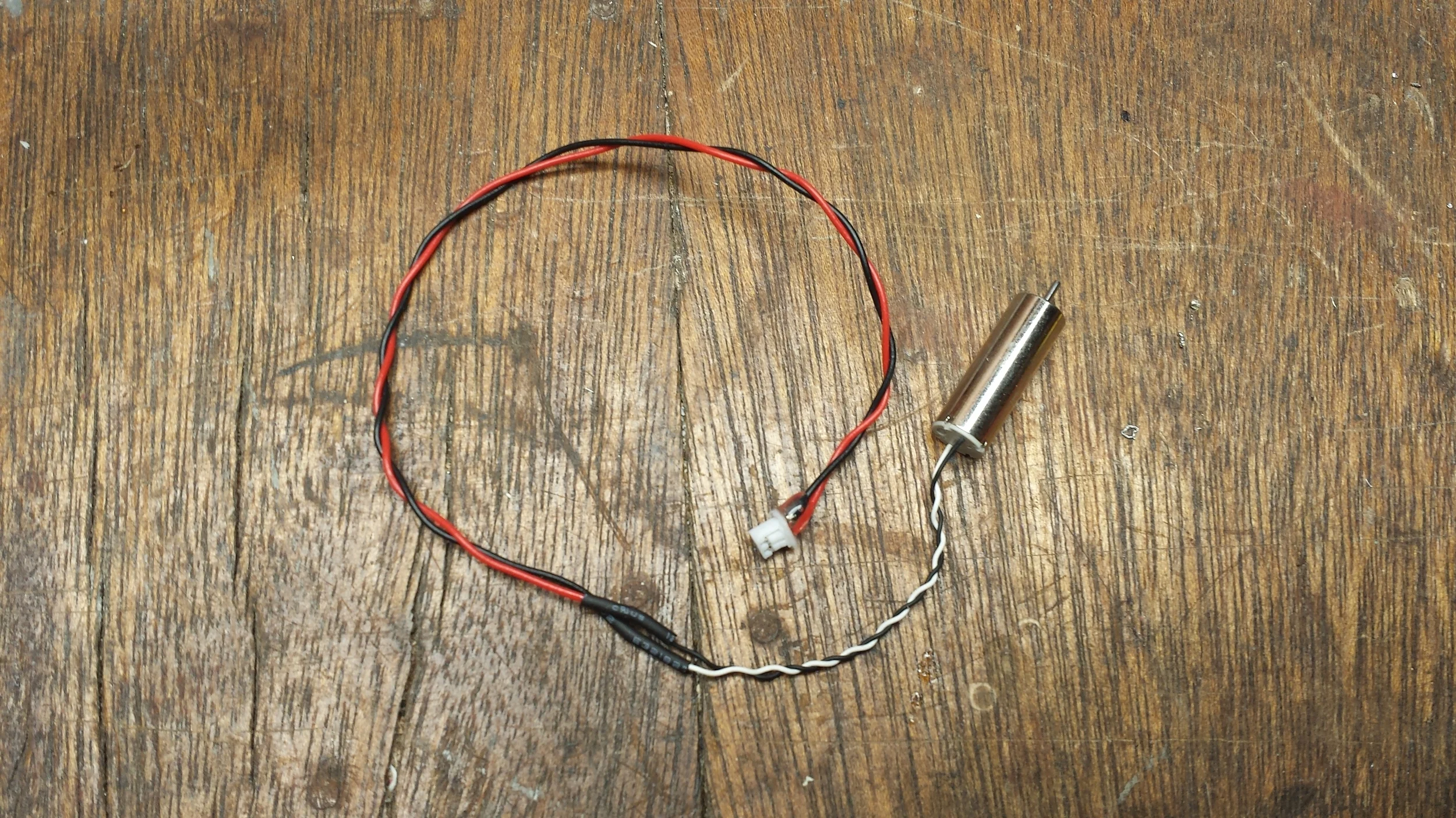 Finished Motor and Wire Lead