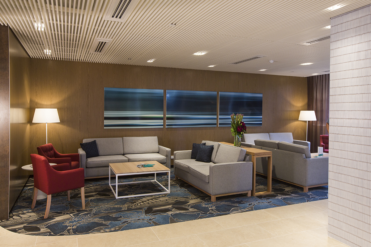 Translucence Triptych at Arcadia Pittwater Private Hospital