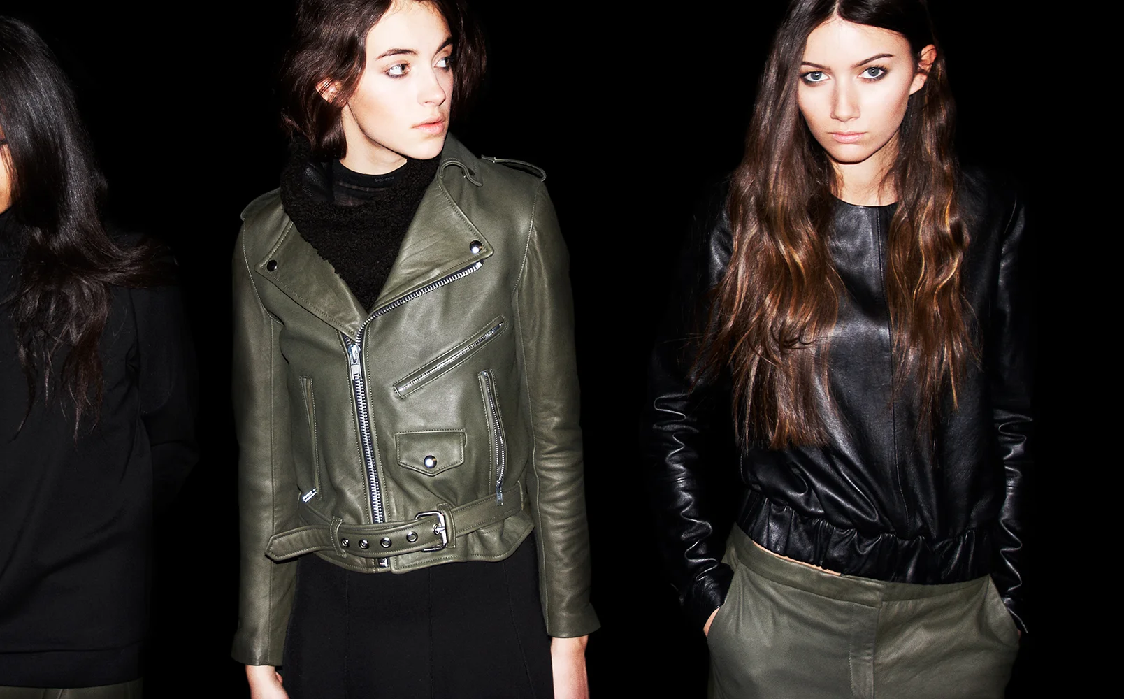 Some pulled images from Markoo Studios fall/winter leather campaign.