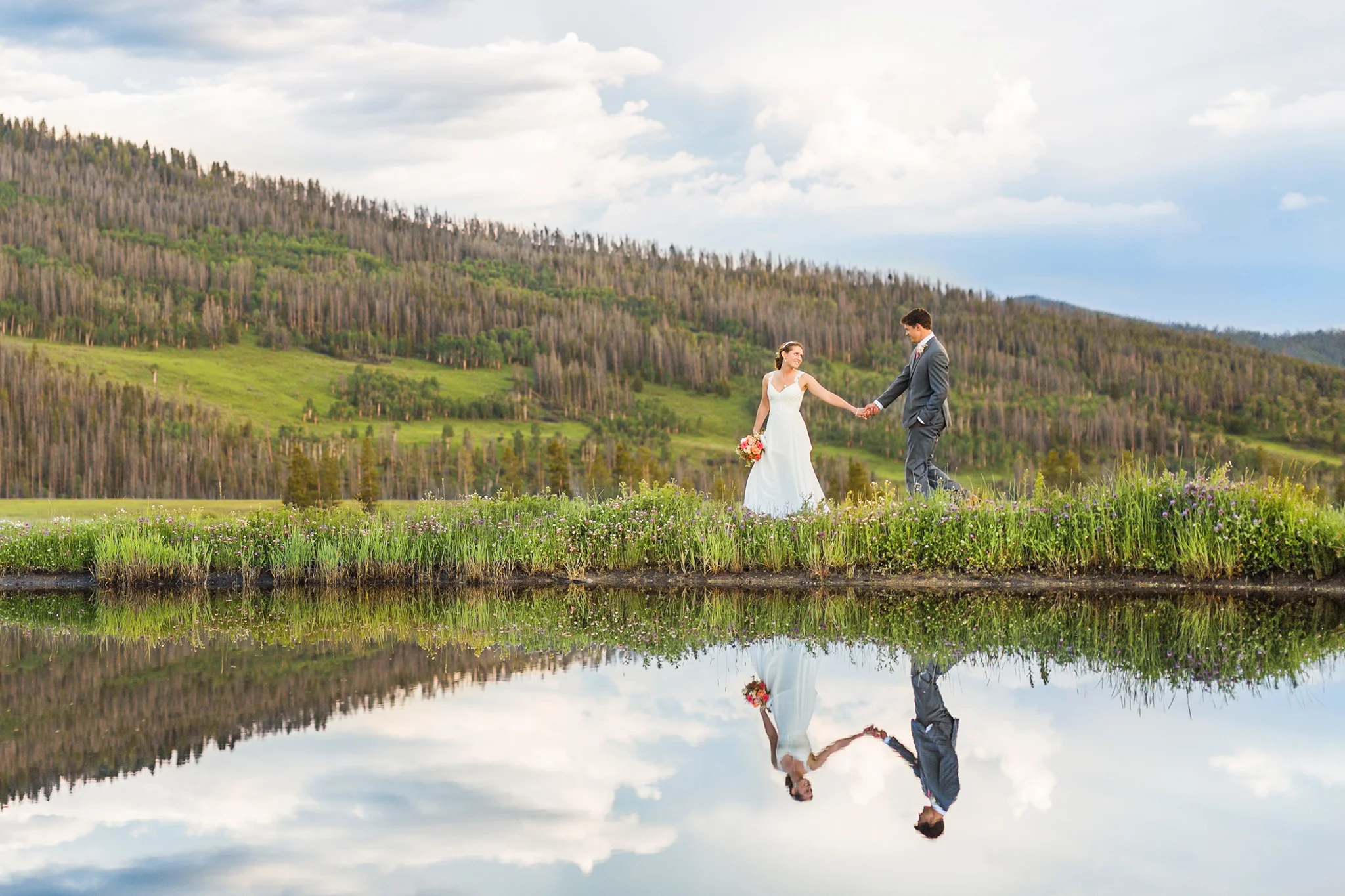 Colorado Rocky Mountain Wedding Photography by: Ashley McKenzie Photography