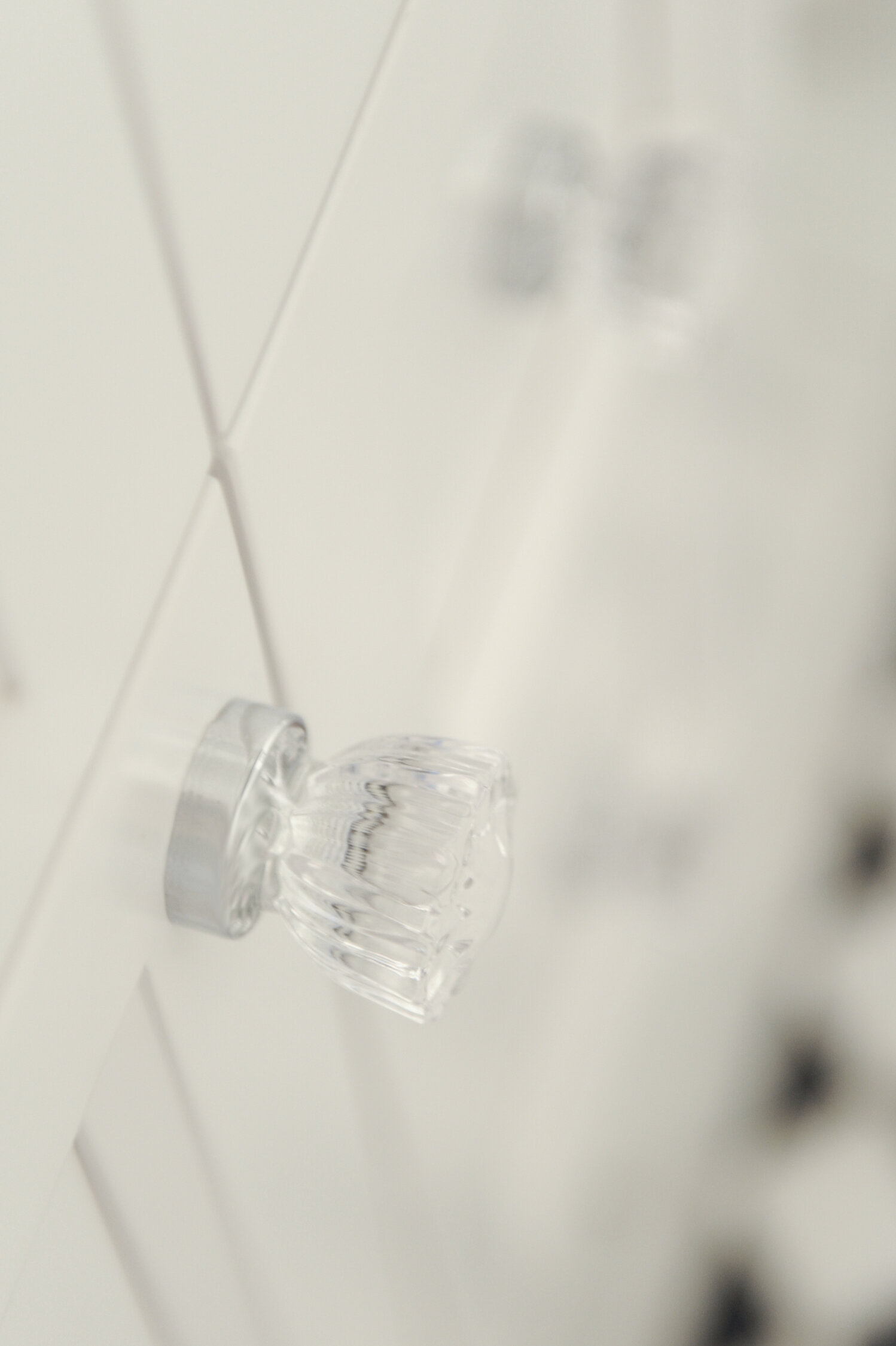 Crystal pull detail.