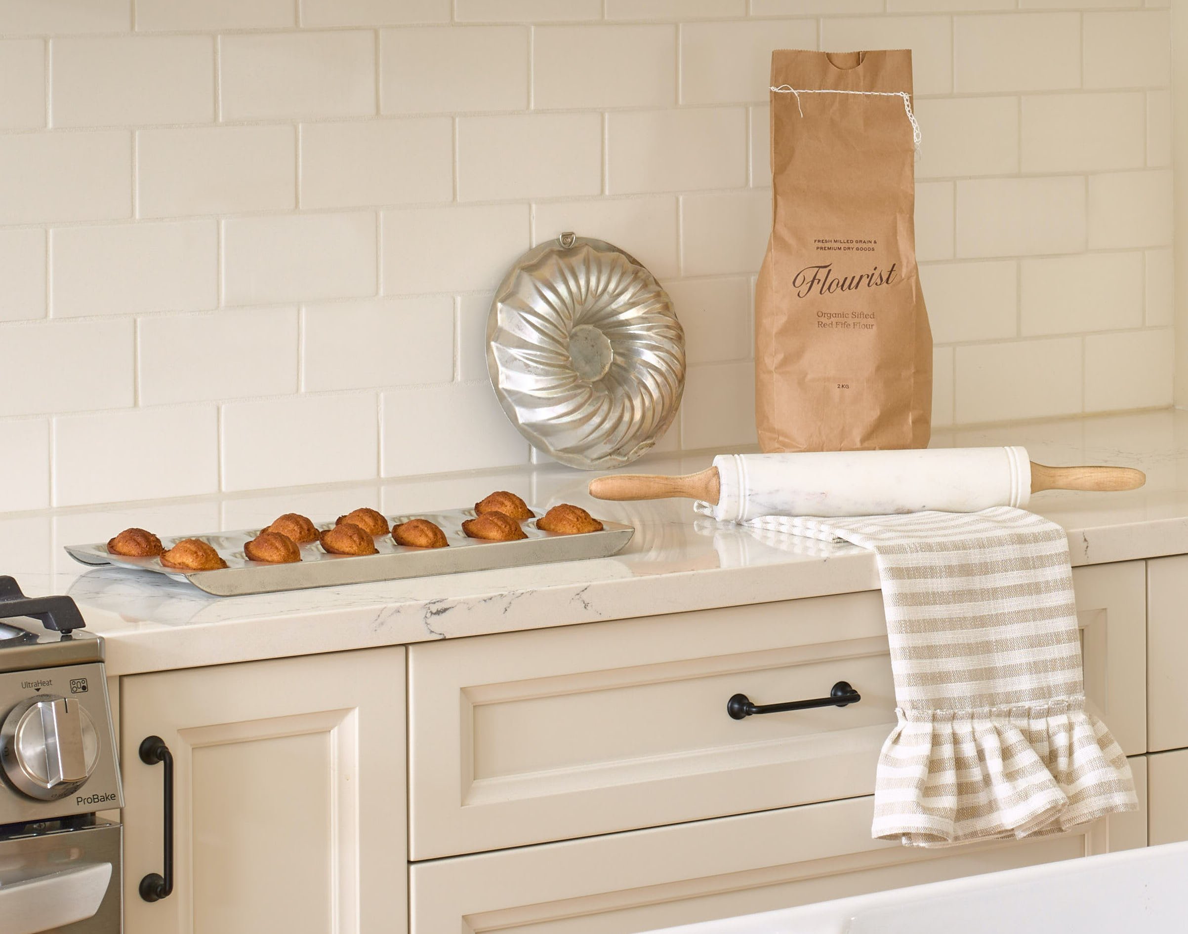 A baker’s kitchen!