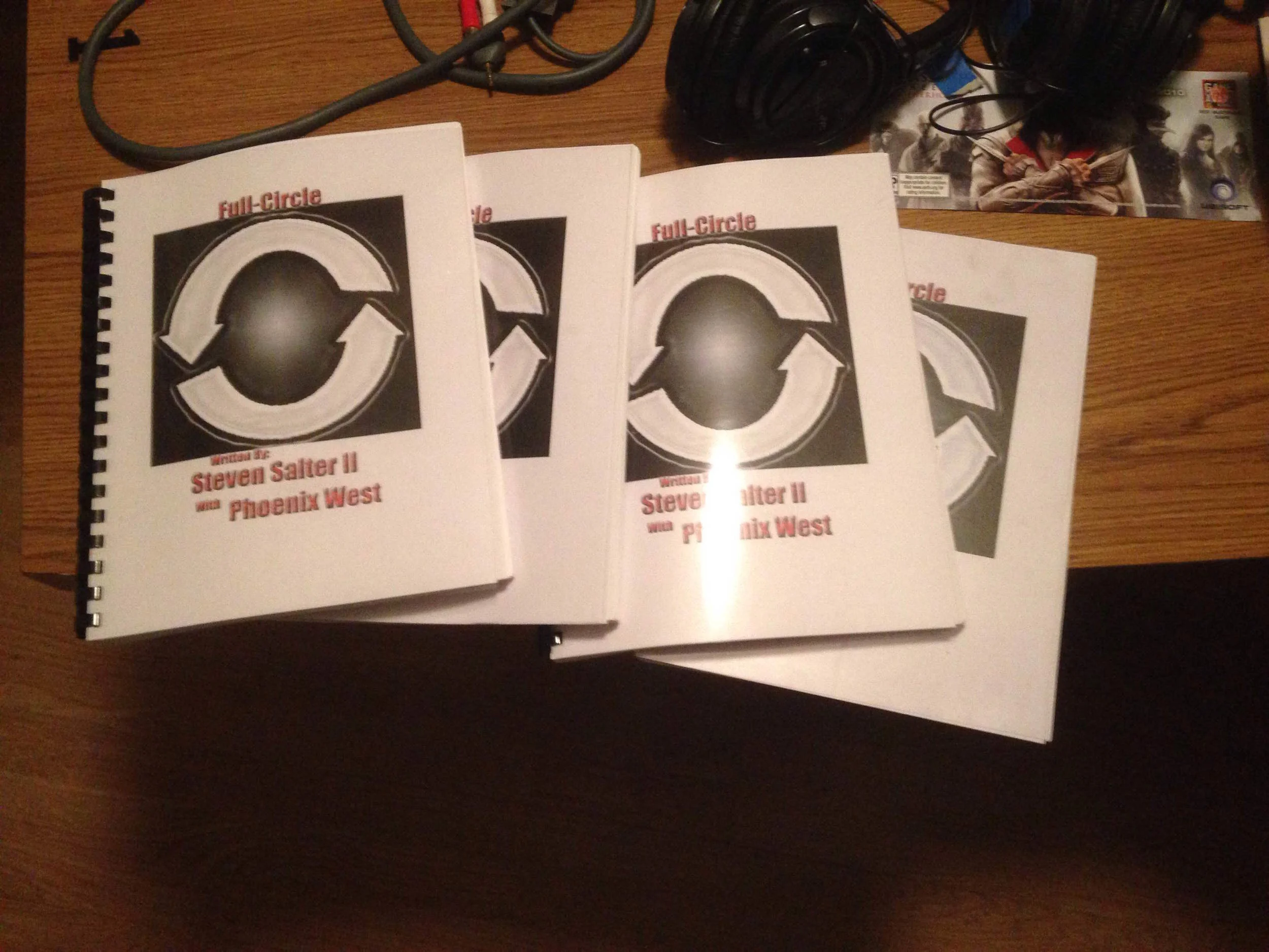 2007 - Full-Circle (269 page  PHYSICAL book signed with free digital copy) by Phoenix West