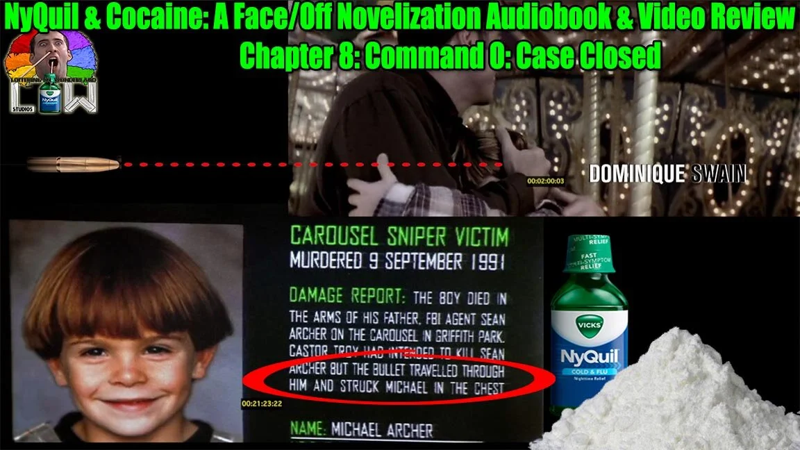 NyQyil & Cocaine: A Face/Off Novelization Audiobook - Chapter 8: Command O: Case Closed episode artwork