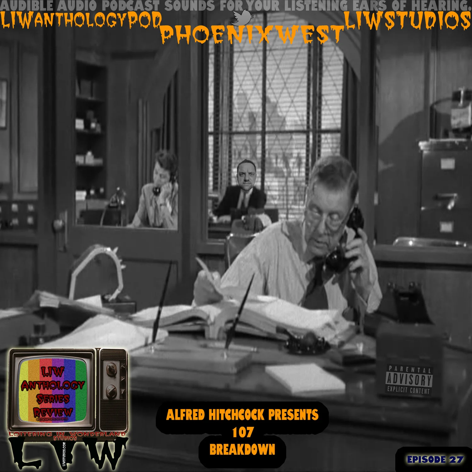 27: Alfred Hitchcock Presents - 107 - Breakdown (Live) episode artwork