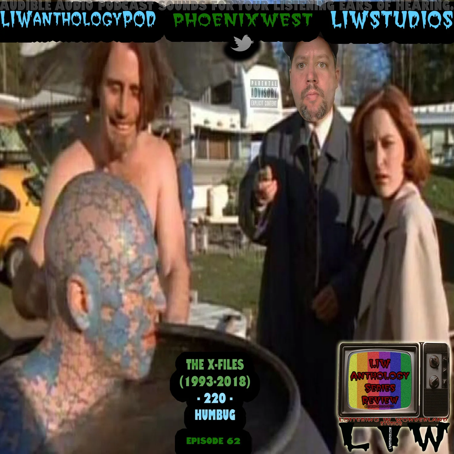 62: The X-Files - 220 - Humbug (Live) episode artwork