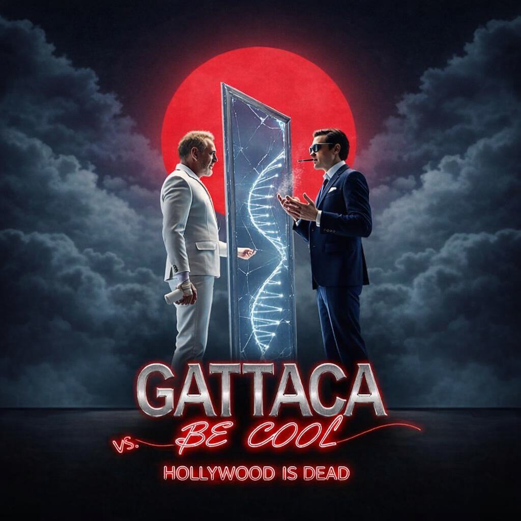 178: Gattaca (1997) vs. Be Cool (2005) episode artwork