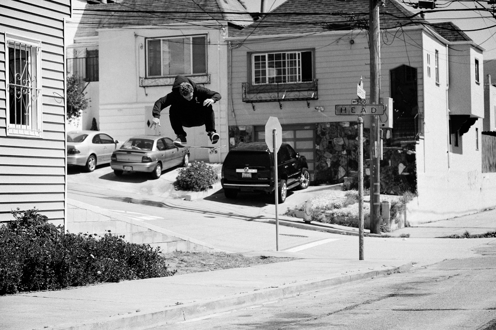 Kickflip by Dave Chami, San Francisco