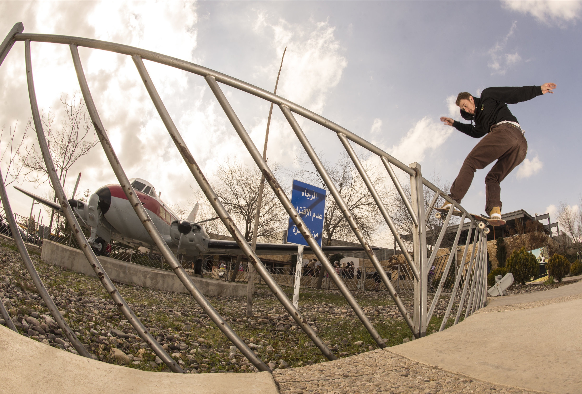 Frontside Boardslide pop out by Patrik Wallner